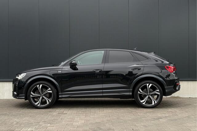 Audi Q3 Sportback 45 TFSI S line - Pano - Matrix LED - ACC - Memory - 360 camera - Elektrische achterklep - Navi - Black pack - Rijklaar