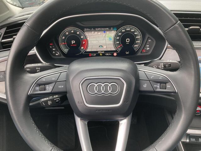 Audi Q3 35 TFSI/150PK S Line · Panoramadak · Drive select · 360°Camera + Parkeersensoren · Garantie tot september 2026