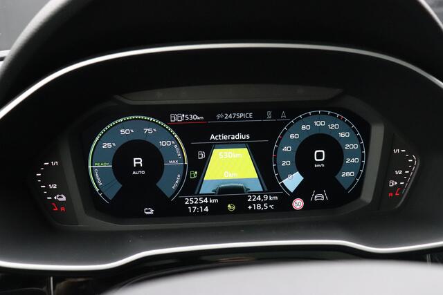 Audi Q3 45 TFSI e S edition | LEDER | STOELVERW. | PANO | TREKHAAK | 360° CAMERA | CRUISE | NAVI |