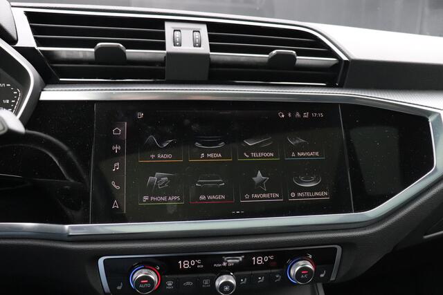 Audi Q3 45 TFSI e S edition | LEDER | STOELVERW. | PANO | TREKHAAK | 360° CAMERA | CRUISE | NAVI |