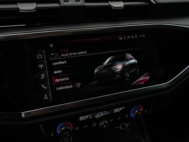 Audi Q3 45 TFSI e 245 pk S-tronic PHEV Advanced edition / S-Line | Leder | Achteruitrijcamera | Adaptive Cruise | Navigatie | Stoelverwarming