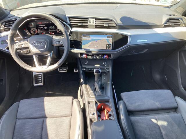 Audi Q3 35 TFSI/150PK S Line · Apple Car Play · Keyless · Navigatie · Stoelverwarming · Parkeersensoren · Garantie tot oktober 2029 of 100000km.
