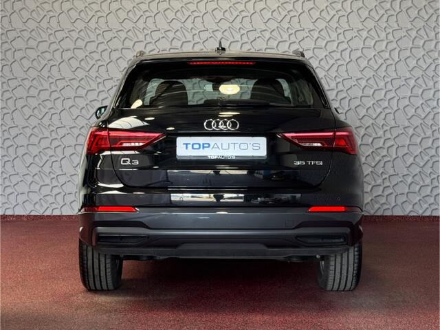 Audi Q3 35 TFSI 150PK ADAP.CRUISE BLACK LINE SPORTSTOELEN KEYLESS LED CARPLAY NAVI ECC STOELVERW. 05/2024 "Audi rijden begint bij Topautos.nl - 20 Audi topmodellen direct op voorraad!"