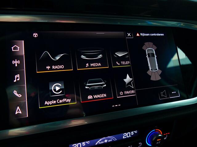 Audi Q3 35 TFSI SPORT LINE CARPLAY NAVI LED ECC PDC SPORTSTOELEN LMV ADAP.CRUISE STOELVERW. KEYLESS 07/2023 "Audi rijden begint bij Topautos.nl - 20 Audi topmodellen direct op voorraad!"