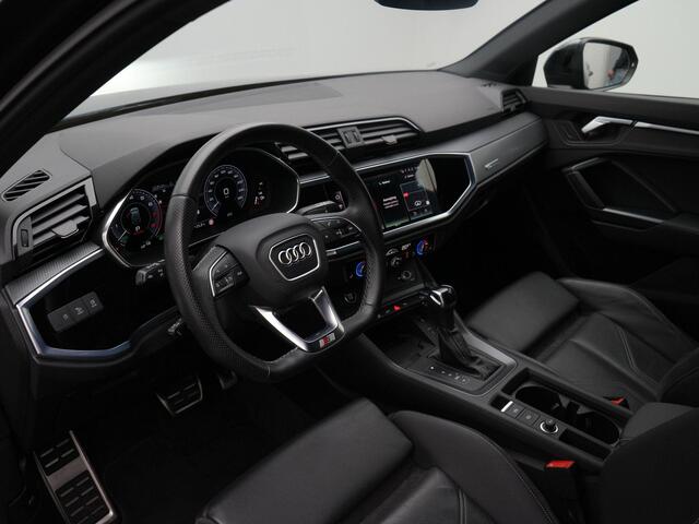 Audi Q3 45 TFSI e 245 pk S-tronic S edition | Panoramadak | Leder | Achteruitrijcamera | Stoelverwarming | Navigatie