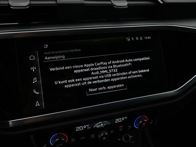 Audi Q3 45 TFSI e 245 pk S-tronic S edition | Panoramadak | Leder | Achteruitrijcamera | Stoelverwarming | Navigatie