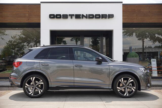 Audi Q3 45TFSIe/245pk S-Line|2022|20"Blackstyle|Navigatie|Matrix-LED|Keyless|Optik Schwarz|Cruise+ACC|Blindspot|Virtual Cockpit|Sfeerverlichting