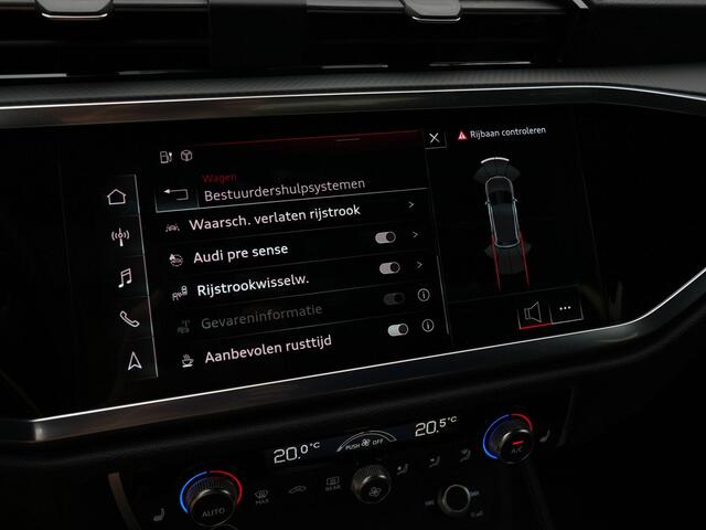 Audi Q3 45 TFSI e 245 pk S-tronic Advanced edition / S-Line | Navigatie | Stoelverwarming | Adaptive Cruise | Keyless | Parkeersensoren voor/achter