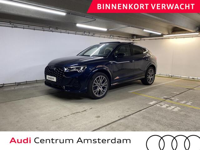 Audi Q3 Sportback 45 TFSI e S Edition 245 pk S-tronic | Navigatie | Panoramadak | Parkeersensoren | Adaptieve cruise control | Lichtmetalen velgen 20" | S-Line |