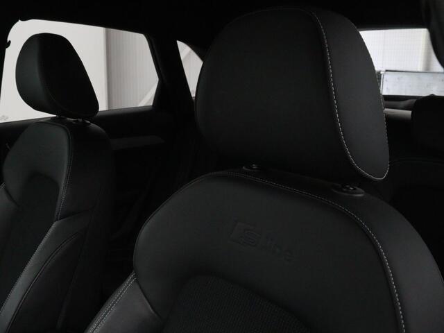 Audi Q3 1.4 TFSI Sport S Line Edition | Origineel NL | Half leder | Trekhaak | Full LED | Sportstoelen | Navigatie | Climate control | Parkeerhulp | Cruise control | Bluetooth | Getint glas