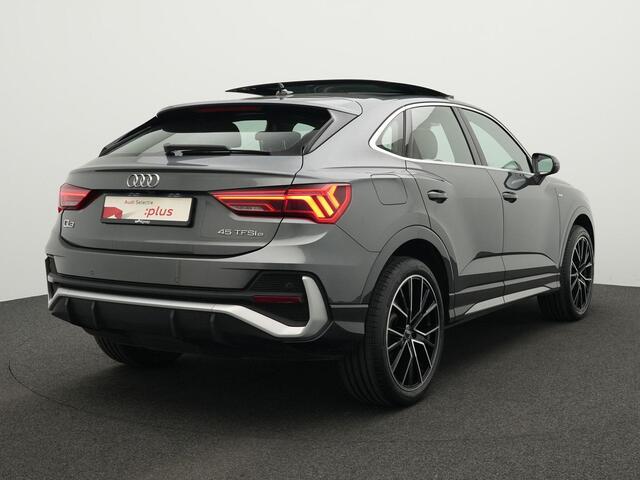 Audi Q3 Sportback 45 TFSI e 245 pk S-tronic S Edition | Panoramadak | Leder | Demperregeling | Matrix LED | Elektr. verstelbare stoelen | Bang & Olufsen | Rondomzicht camera