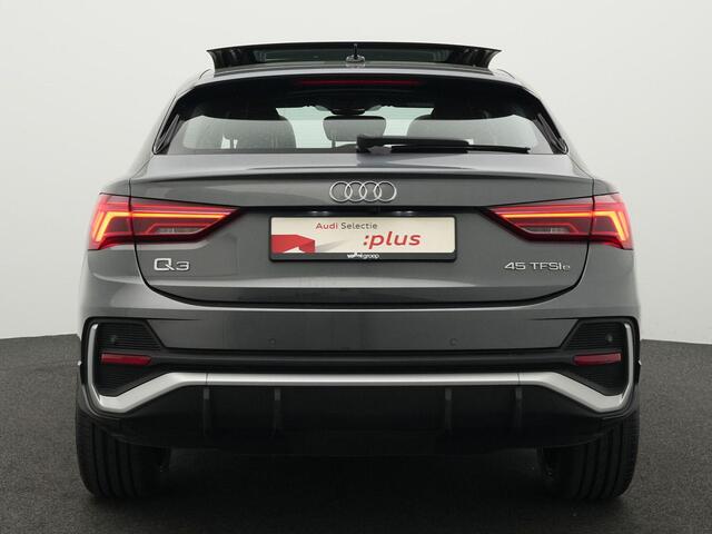 Audi Q3 Sportback 45 TFSI e 245 pk S-tronic S Edition | Panoramadak | Leder | Demperregeling | Matrix LED | Elektr. verstelbare stoelen | Bang & Olufsen | Rondomzicht camera
