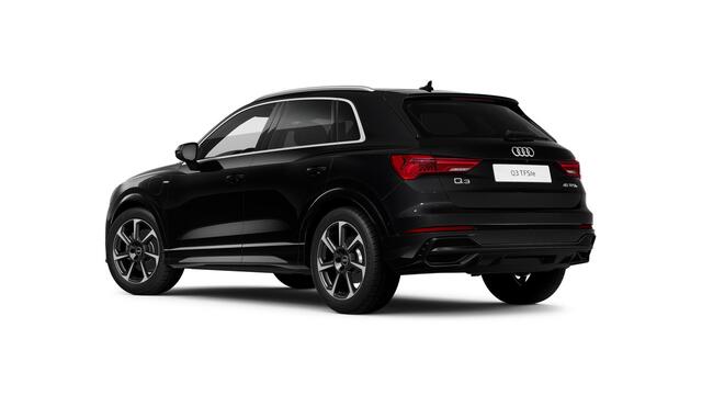 Audi Q3 45 TFSI e edition Interieur S line - Parkeerassistent - Achterbank plus - Sportstoelen - Getinte Ruiten - Verkeersbordenherkenning - Progressieve besturing - Diefstalalarm - Audi virtual cockpit plus -