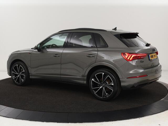 Audi Q3 35 TFSI S Line Pro Line S | Panoramadak | Stoelverwarming | Adaptive cruise | Carplay | Trekhaak | Keyless | Virual Cockpit | Half leder | DAB | Full LED