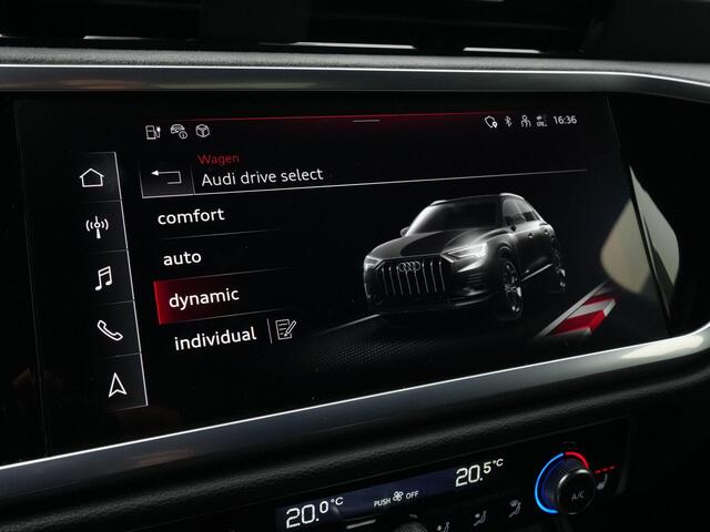 Audi Q3 45 TFSI e 245 pk S-tronic S edition / S-Line | Panoramadak | Rondomzicht camera | Elektr. verstelbare stoelen | Leder/alcantara