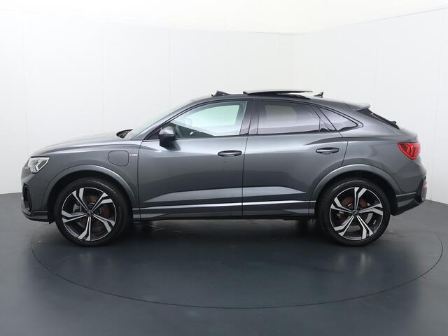 Audi Q3 Sportback 45 TFSI e S Edition | 245 PK | SoH 89% | Trekhaak | Panoramadak | 360 Graden camera's | LM 20" velgen | Sportstoelen |