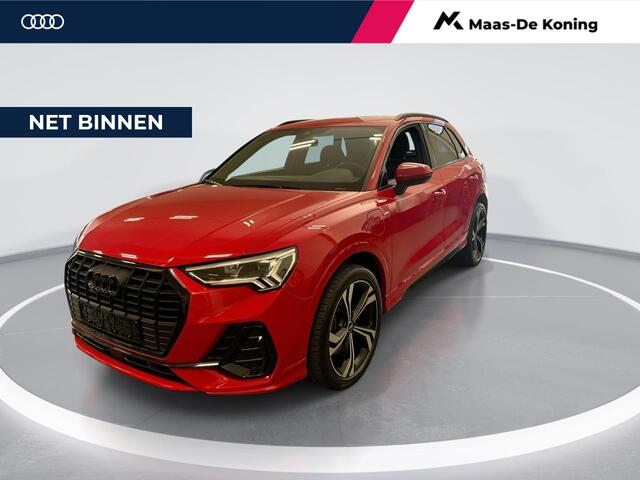 Audi Q3 45 TFSIe 245pk S-Tronic S Edition ·Camera · 20''Velgen · Navi · Cruise Control · Side Assist · Elek. Achterklep · Stoelverwarming · Drive Select ·