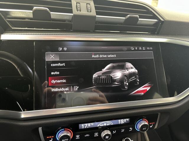 Audi Q3 45 TFSIe 245pk S-Tronic S Edition ·Camera · 20''Velgen · Navi · Cruise Control · Side Assist · Elek. Achterklep · Stoelverwarming · Drive Select ·