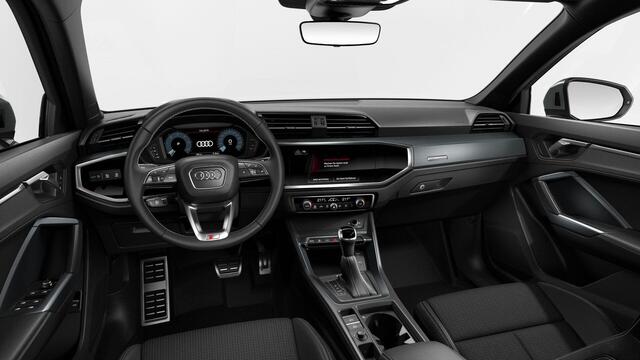 Audi Q3 Sportback 45 TFSI e S Edition | 245 PK | SoH 91% | Trekhaak | Adaptive cruise control | Navigatiesysteem | S line |