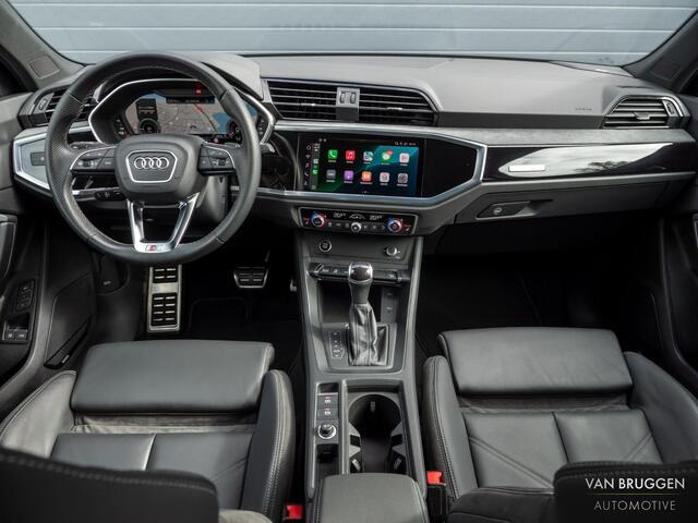 Audi Q3 Sportback 45 TFSI e S-Line Pano SONOS Leer Trekhaak Sfeer Keyless ACC E-Stoelen BTW