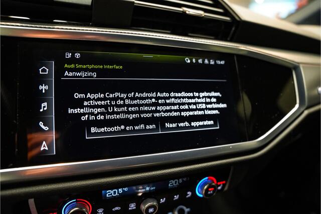 Audi Q3 Sportback 45 TFSI e S-Line/Elektr stoelen/Sonos/Zwart optiek