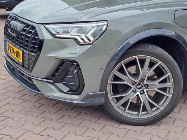 Audi Q3 45 TFSI e S edition 245PK PHEV | Matrix | Trekhaak | Zwart optiek | Leder | Stoelverwarming | Elekt. stoelen | Virtual |