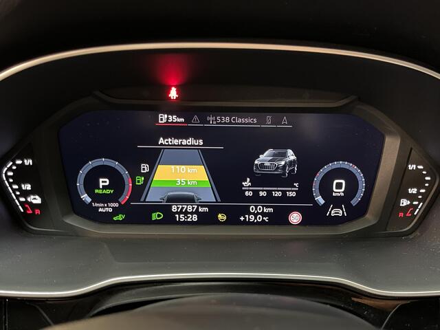 Audi Q3 45 TFSI e S edition 20"/Panoramadak/Dodehoek/Stoelverwarming/PDC v+a/MATRIX LED/Virtual cockpit/Navigatie/Apple Carplay & Android Auto