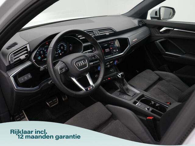 Audi Q3 45 TFSI e 245 pk S-tronic S edition | Panoramadak | Sonos | Elektr. verstelbare stoel | Leder/alcantara | Achteruitrijcamera