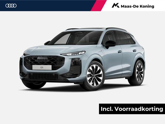 Audi Q3 1.5 200kW e-hybrid S edition 272 PK · Panorama-glasdak · Techniekpakket plus · Optiekpakket zwart-glanzend