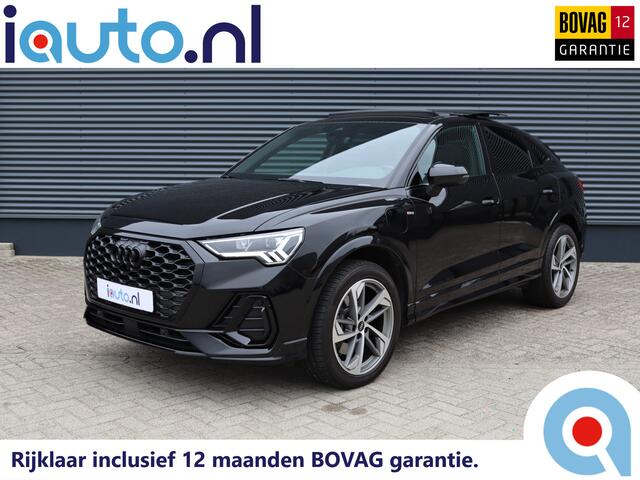 Audi Q3 Sportback 45 TFSI e 245PK S-Line Pano/LED/Keyless/Camera/Optiek+/Elek. klep/dodehoek/ACC/19"