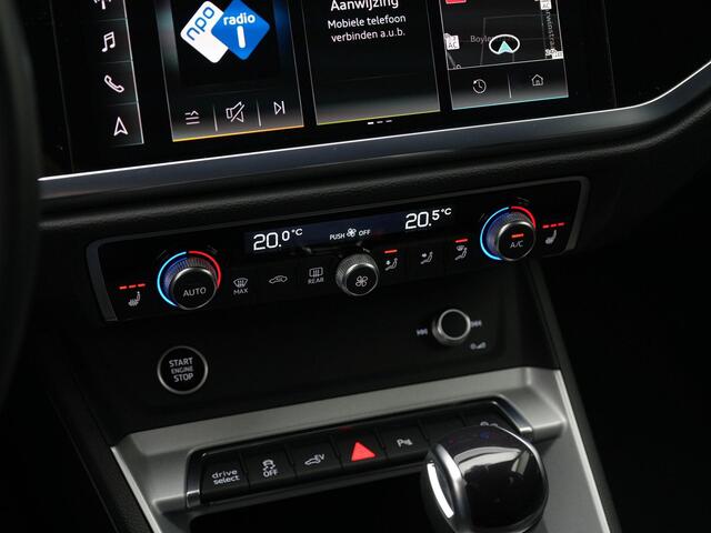 Audi Q3 45 TFSI e 245 pk S-tronic Advanced edition | Sportstoelen | Stoelverwarming | Standkachel | Side Asssit | Adaptive Cruise | Carplay | 18 inch