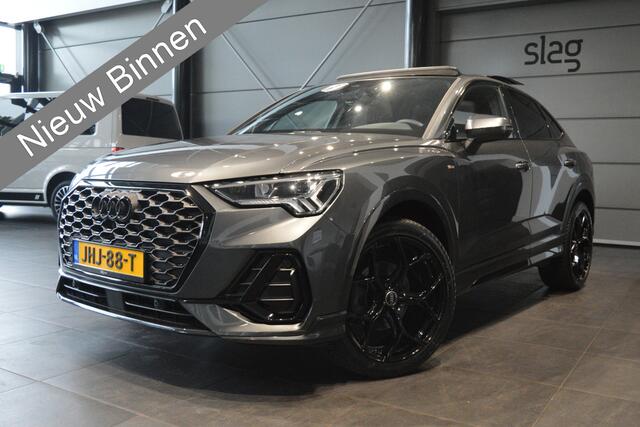Audi Q3 Sportback 35 TFSI 2X S-LINE Black Style pano trekhaak camera 20 inch !!