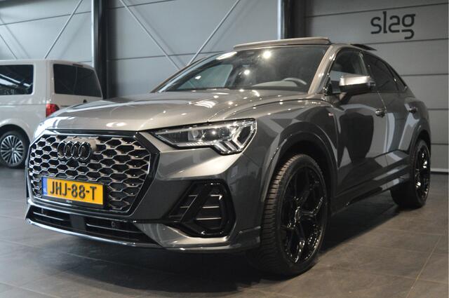 Audi Q3 Sportback 35 TFSI 2X S-LINE Black Style pano trekhaak camera 20 inch !!