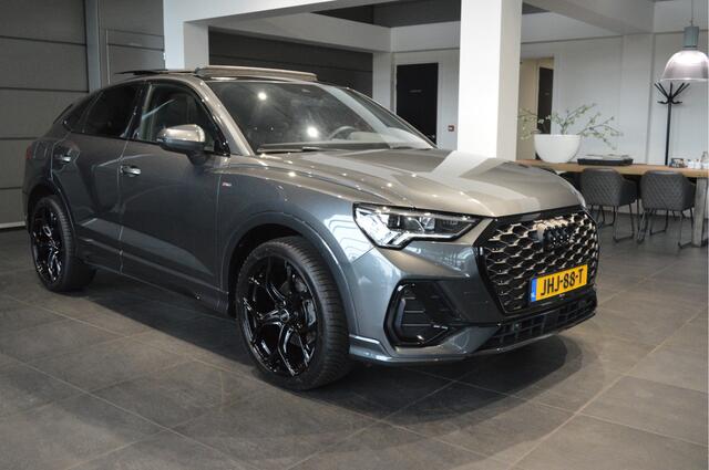Audi Q3 Sportback 35 TFSI 2X S-LINE Black Style pano trekhaak camera 20 inch !!