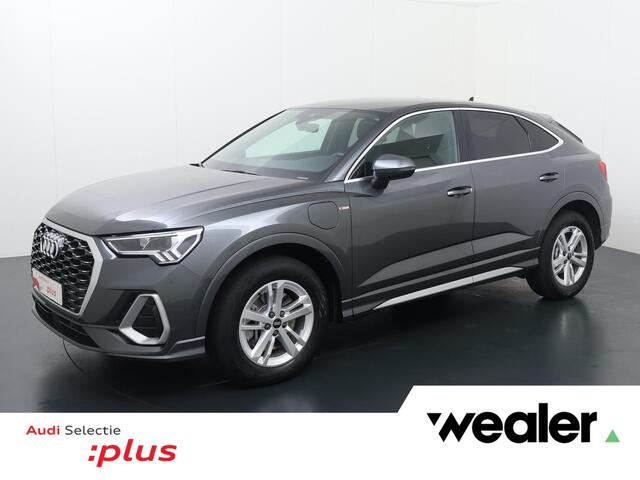 Audi Q3 Sportback 45 TFSI e S Edition | 245 PK | SoH 91% | Trekhaak | Adaptive cruise control | Navigatiesysteem | S line |