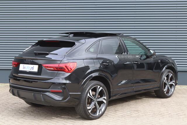Audi Q3 Sportback 45 TFSI e S-Line Black Pano/Leder/MatrixLED/Sonos/360/Keyless/20"