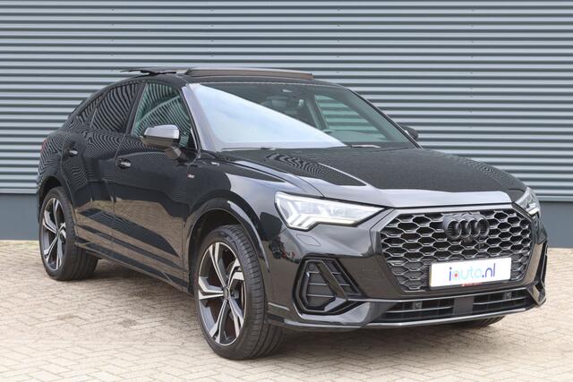 Audi Q3 Sportback 45 TFSI e S-Line Black Pano/Leder/MatrixLED/Sonos/360/Keyless/20"
