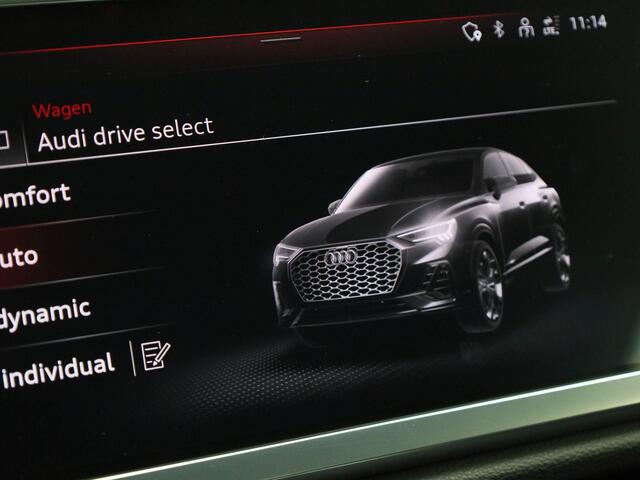 Audi Q3 Sportback 45 TFSIe 180kW/245PK Edition · Drive select · Adaptive Cruise Control · Navigatie · Camera + Parkeersensoren · 20 inch ·