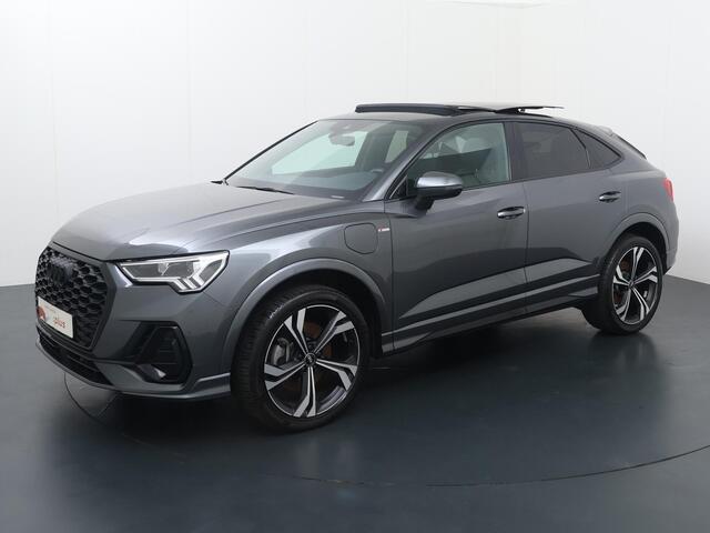 Audi Q3 Sportback 45 TFSI e S Edition | 245 PK | SoH 89% | Trekhaak | Panoramadak | 360 Graden camera's | LM 20" velgen | Sportstoelen |