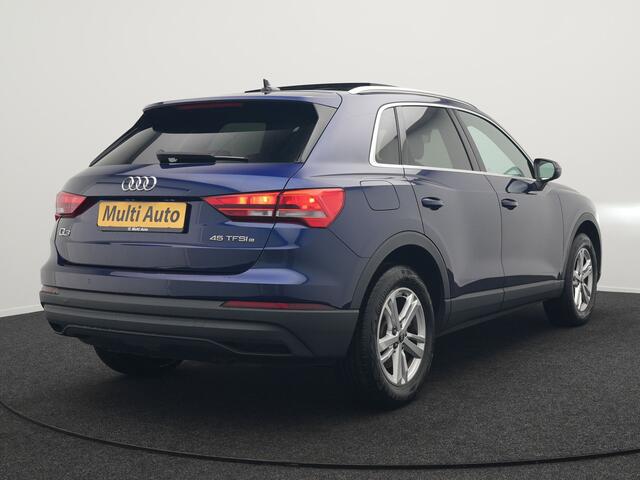Audi Q3 45 TFSI e Advanced edition Plug In Hybrid 245pk PHEV | Panodak | Lederen Sportstoelen Verwarmd | Apple Carplay | Blis | Cruise Control | Navigatie | Virtual | DAB |
