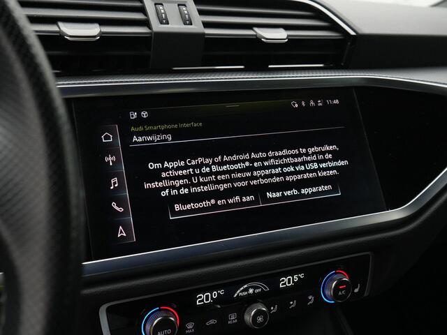 Audi Q3 Sportback 45 TFSI e 245 pk S-tronic S Edition / S-Line | Leder | Achteruitrijcamera | Stoelverwarming | Navigatie