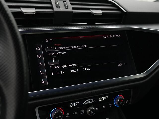 Audi Q3 Sportback 45 TFSI e 245 pk S-tronic S Edition / S-Line | Leder | Achteruitrijcamera | Stoelverwarming | Navigatie