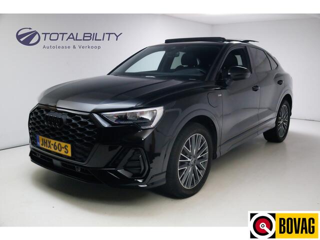 Audi Q3 Sportback 45 TFSI e S Edition 245 PK | 2x Sline | Panoramadak | Trekhaak elec. | Sonos audio | Navigatie, Cruise, PDC V+ A, App. connect.