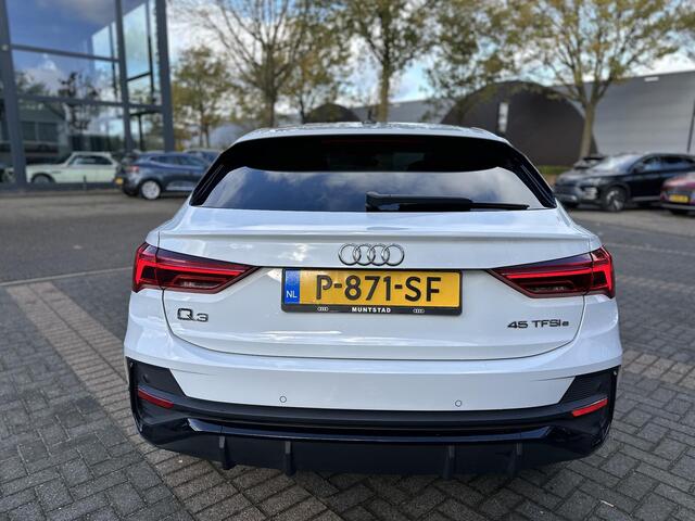 Audi Q3 Sportback 45 TFSI e S Edition PLUG IN HYBRIDE||2x S-LINE BINNEN + BUITEN| ADAPTIVE CRUISE| DODE HOEK | ELEK. TREKHAAK| DIG. DASH|