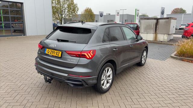 Audi Q3 35 TFSi 150 Pk Automaat S-Line | Navigatie | LED | S-Line Stoelen | Camera | Privacy Glas | Cruise | 1e Eigenaar | Trekhaak