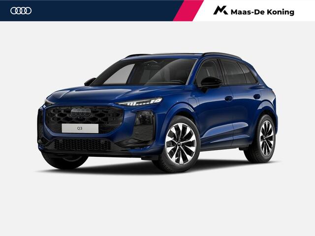Audi Q3 e-hybrid S edition 272 PK · Tech plus · Glazen panoramadak · Exterieur pakket zwart