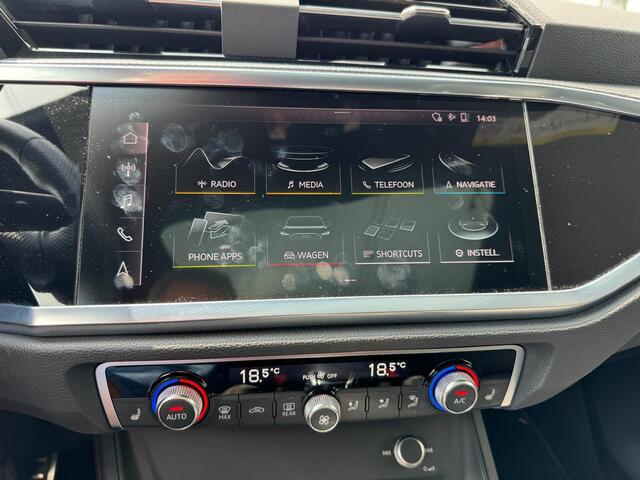 Audi Q3 Sportback 35 TFSI Pro Line S 3x S line 360 camera apple carplay 3x s line panoramadak