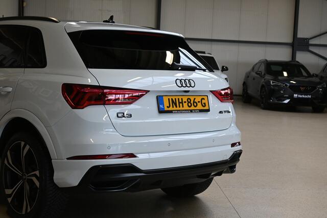 Audi Q3 45 TFSIe 245pk S edition | ACC | Elek. klep | Camera | 100% (Dealer) onderhouden label