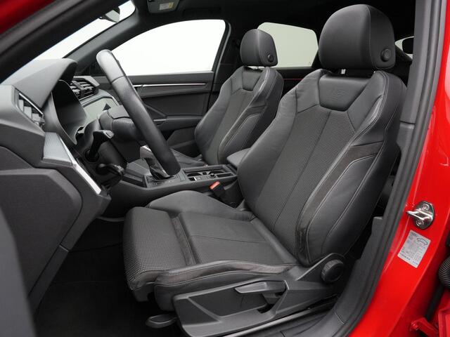 Audi Q3 Sportback 35 TFSI 150 pk S-tronic S-Line | Panoramadak | Trekhaak | Stoelverwarming | Adaptive Cruise | Navigatie