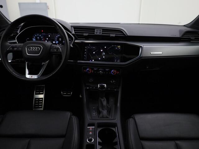 Audi Q3 Sportback 45 TFSIe 180kW/245PK S Edition · Panoramadak · Leder · Apple/Android Car Play · Camera + Parkeersensoren · Adaptive Cruise Control · Garantie t/m 25-01-2028 of 100000km